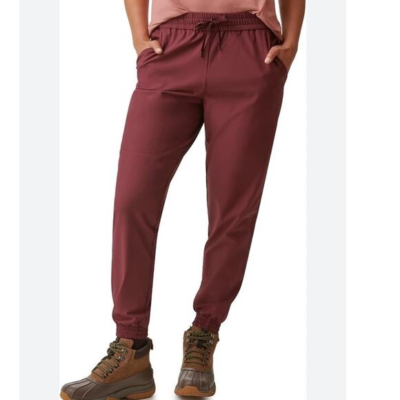 Bass Pants - Bass Outdoor Womens Pants Lightweight Joggers With Elastic Size M